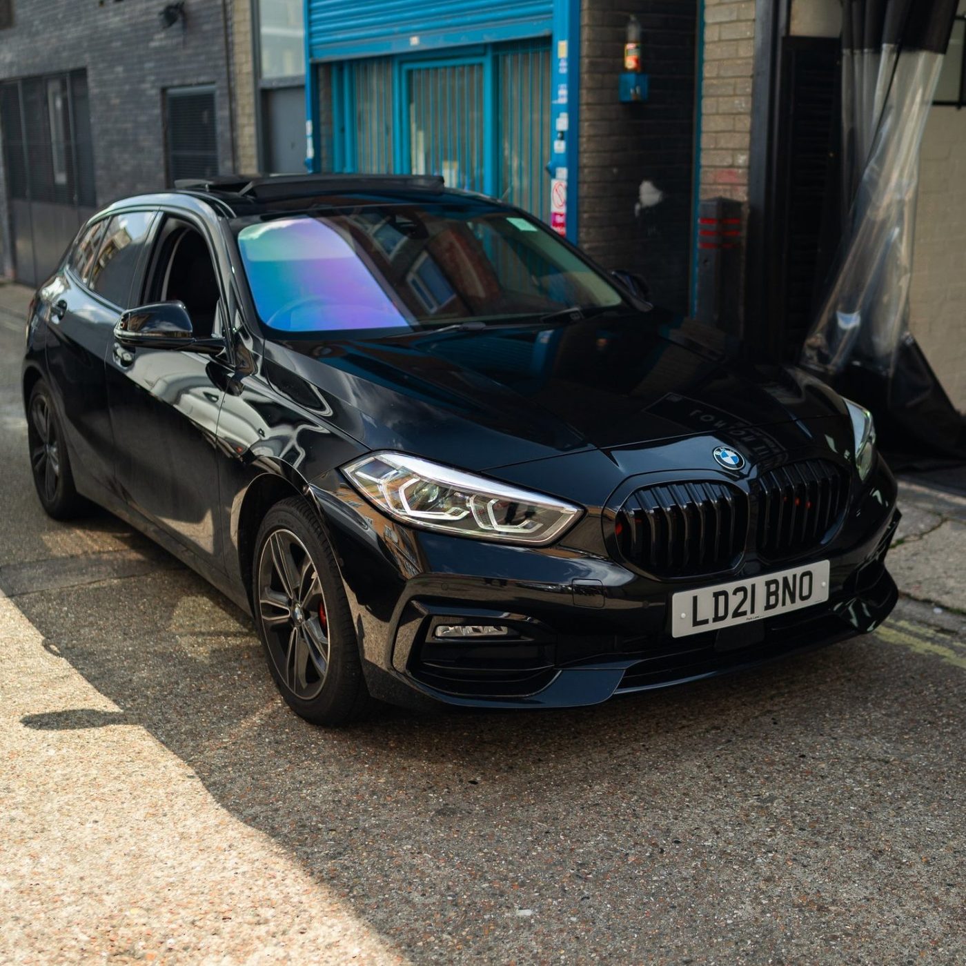 BMW 1-Series — Dechrome & Reflective Calliper Wrap by London Tint Studio