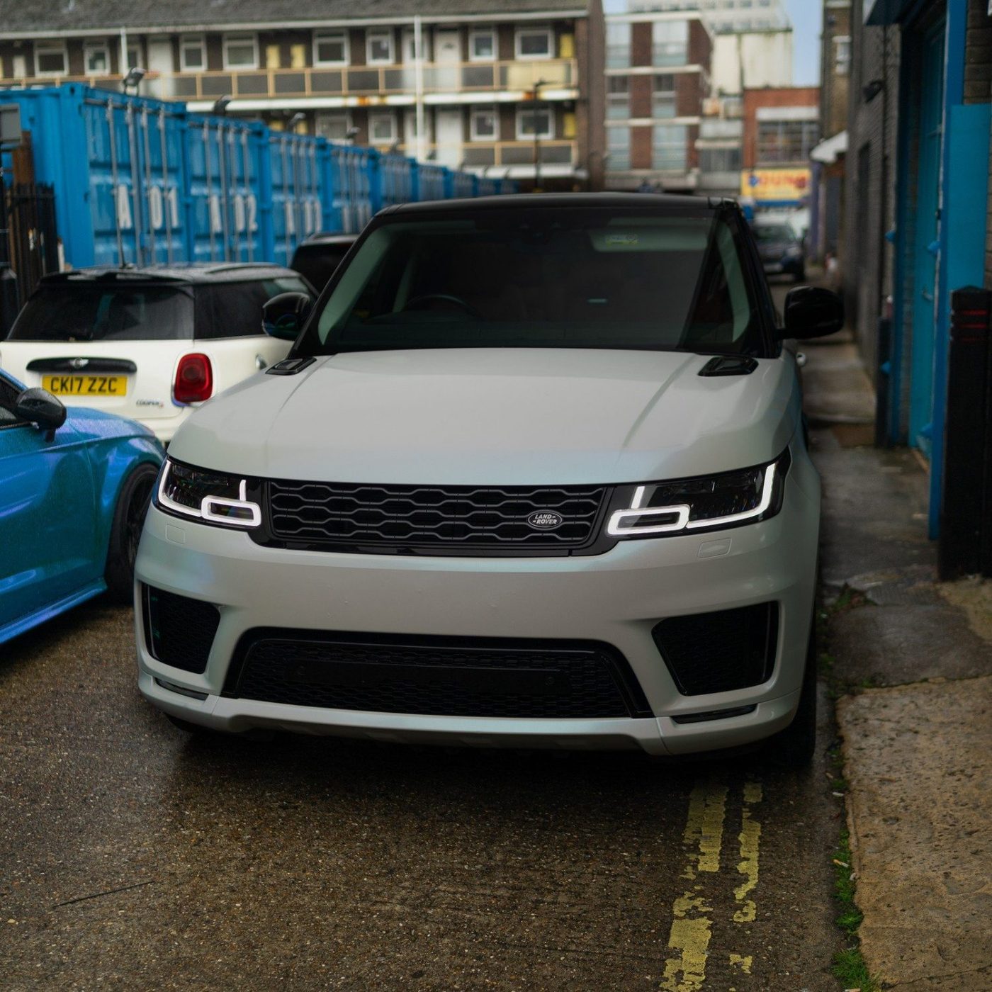 Range Rover Sport — Pearlescent White by London Tint Studio