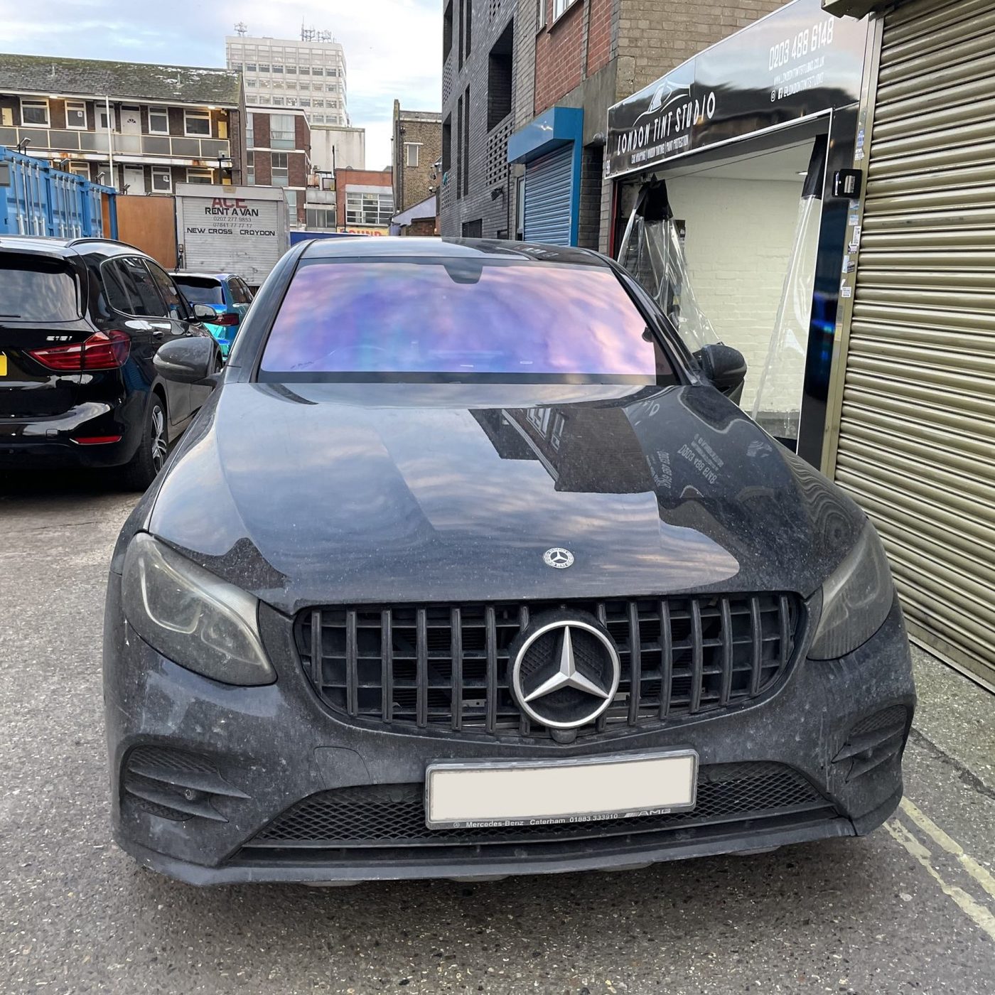 Mercedes GLC — Chameleon Windscreen Tint by London Tint Studio